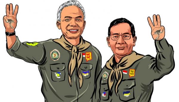 Ganjar Pranowo dan Mahfud MD (Foto istimewa).