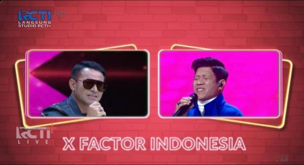 Duet Maut Judika dan Kris Tomahu di X Factor Indonesia Bikin Ariel NOAH Terpukau