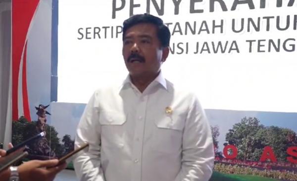 Menteri ATR/Kepala BPN, Hadi Tjahjanto. (Foto: Dok. Kementerian ATR/BPN)