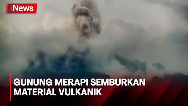 Gunung Merapi Kembali Erupsi, Warga Diimbau Waspada Banjir Lahar Dingin