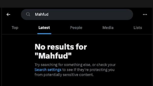 Tangkapan layar kejanggalan di X terkait Ganjar-Mahfud. (Foto: Istimewa)