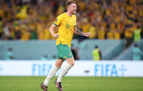 Harry Souttar Bek Australia, Harry Souttar soroti kokohnya pertahanan Timnas Indonesia. (Foto: Socceroos)
