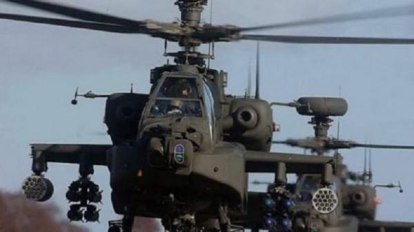 Helikopter Apache Alat Utama Sistem Persenjataan (Alutsista) TNI, Helikopter Apche. (Foto: Kogabwilhan III).