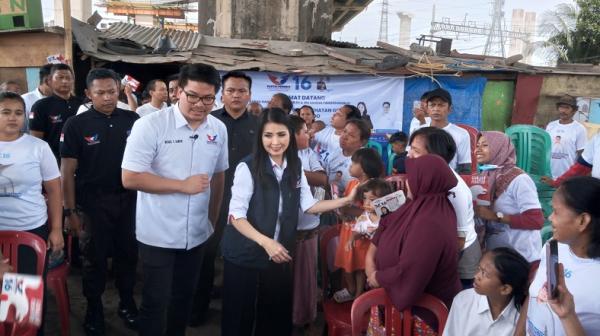 Liliana Tanoesoedibjo Disambut Antusias Warga Kampung Bahari