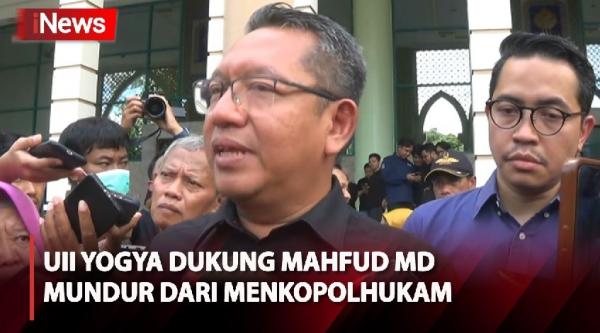 UII Yogya Dukung Mahfud MD Mundur dari Menkopolhukam, Serukan Paslon Lain Ikuti Langkahnya