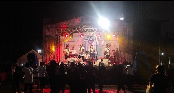 Pendukung Ganjar-Mahfud Meriahkan Festival Tiba-Tiba Fest Sat Set Tas Tes Indonesia Unggul