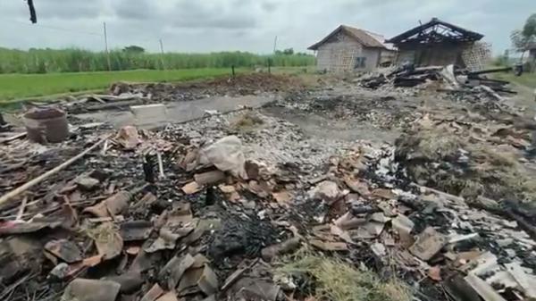 Pusat Kandang Ternak Terbakar Hebat di Rembang, 6 Sapi Jumbo dan 3 Kambing Hangus
