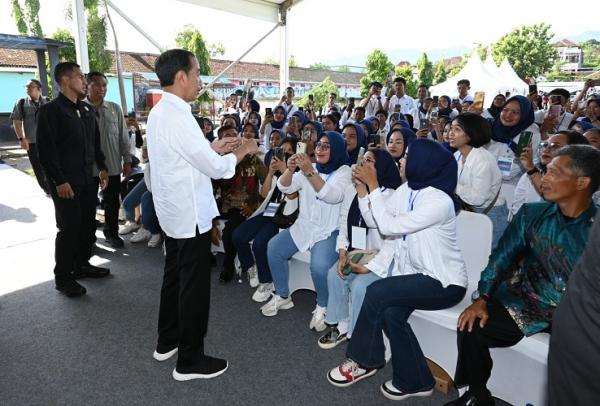 Pesan Jokowi Nasabah PNM (Foto: dok PNM)