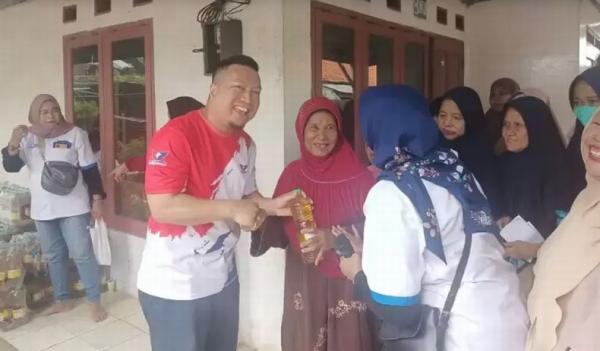 Bazar Partai Perindo Sambangi Cibubur, Warga: Semoga Caleg M Guntur dan UYM Menang