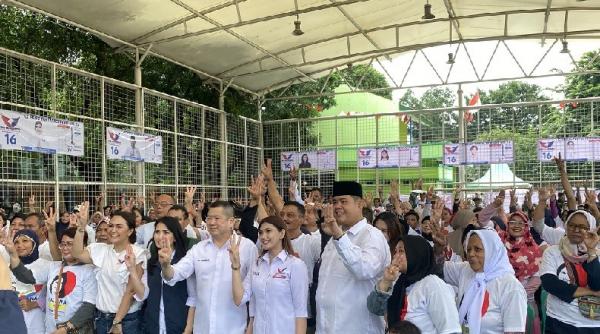 Gelar Bakti Sosial, Caleg Partai Perindo Liliana Tanoesoedibjo Sampaikan Komitmennya