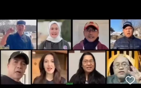 Diaspora As Ist Diaspora WNI di AS mendukung Ganjar-Mahfud (Foto: Ist)