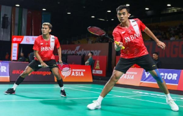 Bagas Maulana/Muhammad Shohibul Fikri Jadwal Badminton Asia Team Championships (BATC) 2024 hari ini, Rabu (14/2/2024) (Foto: PBSI)