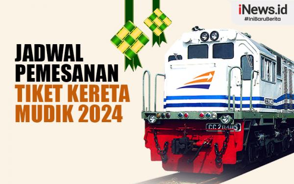 Infografis Tiket Kereta Api Untuk Lebaran 2024 Bisa Dibeli Mulai 15 ...