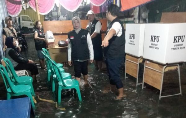 Sejumlah TPS di DKI Jakarta Terendam Banjir, Ini Daftarnya