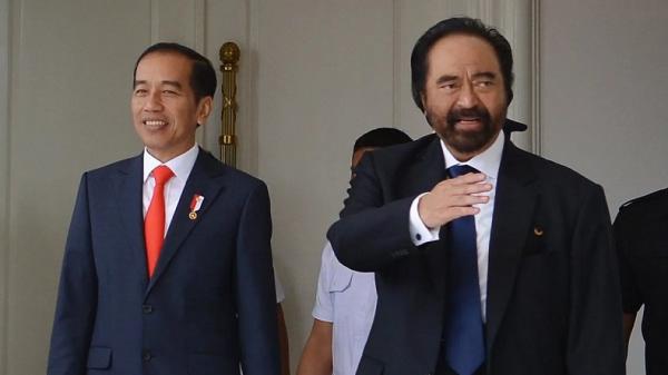 Terungkap! Ini Isi Pertemuan Jokowi dengan Surya Paloh di Istana
