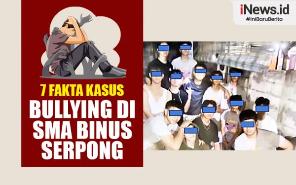 Infografis 7 Fakta Kasus Bullying Di SMA Binus Serpong