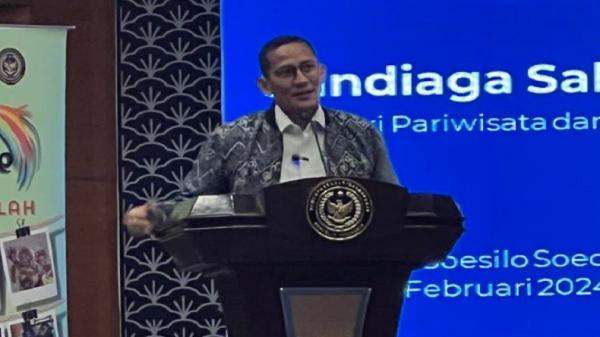 Menparekraf Sandiaga Uno Luncurkan Program IndoFringe@Sekolah 2024