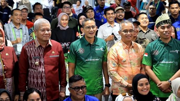 Menparekraf Sandiaga Uno Tutup Rakornas Pemasaran Parekraf Di Singkawang Kalbar