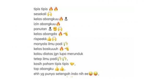 Arti Kata Menyala Abangku dalam Bahasa Gaul dan Tetep Ilmu Padi yang Viral di Media Sosial