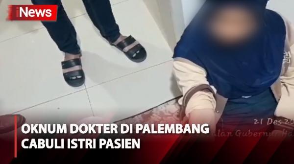 Modus Suntik Vitamin, Oknum Dokter Di Palembang Cabuli Istri Pasien