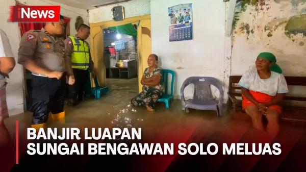 Banjir Luapan Sungai Bengawan Solo Rendam 36 Desa Di Bojonegoro 8824