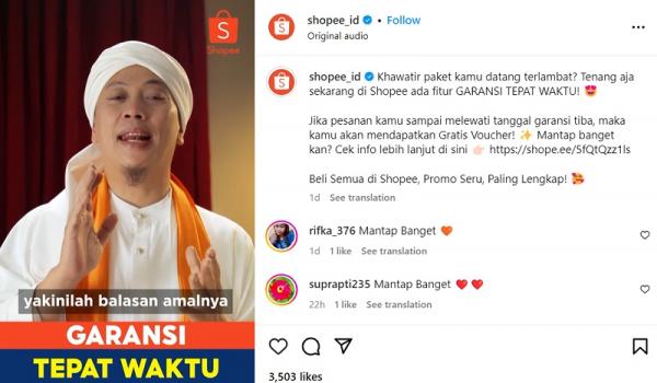 Opick Shopee (Foto: dok Ist)