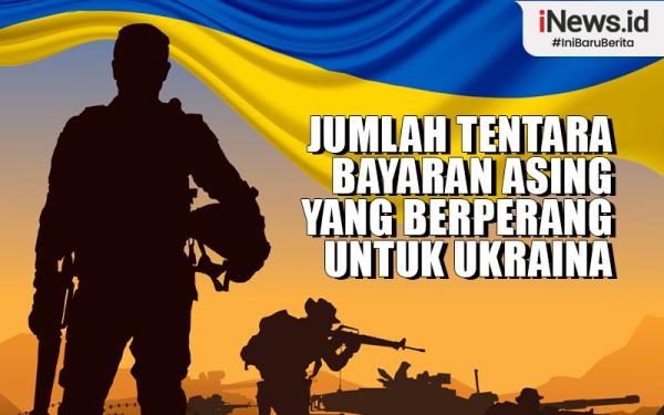 Infografis Daftar Lengkap Tentara Bayaran Asing Berperang Untuk Ukraina