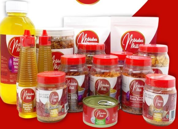 Produk bawang goreng Mbrebes Mili. (Foto: Mbrebes Mili)