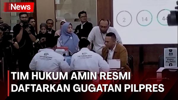 Tim Hukum Anies-Muhaimin Resmi Daftarkan Gugatan Pilpres 2024 ke MK
