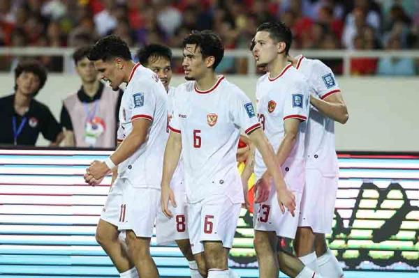 Timnas Indonesia Vietnam 2  Ranking FIFA Timnas Indonesia usai membantai Vietnam 3-0 pada lanjutan Grup F Kualifikasi Piala Dunia 2026, Selasa (26/3/2024) malam WIB menarik diulas. (Foto: PSSI)
