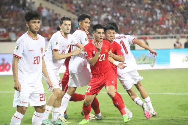 Timnas Indonesia Vs Vietnam Hanoi Ada 5 fakta Timnas Indonesia bantai Vietnam 3-0 pada matchday keempat Grup F Kualifikasi Piala Dunia 2026 Zona Asia, Selasa (26/3/2024) malam WIB. (Foto: The Thao 247)