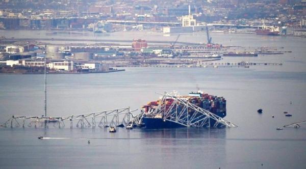 Penyebab Kapal Kargo Tabrak Jembatan Baltimore Terungkap, 6 Orang Masih Hilang