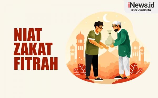 Infografis Niat Zakat Fitrah untuk Diri Sendiri dan Keluarga