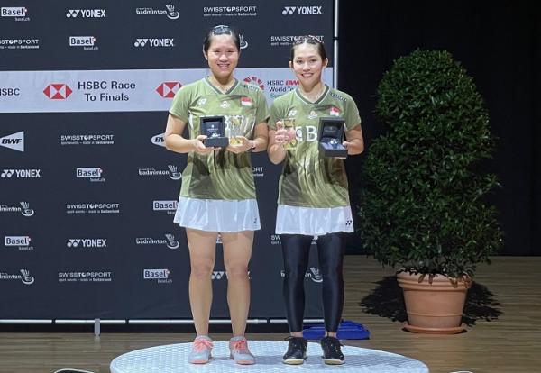 Lanny Tria Mayasari/Ribka Sugiarto menjuarai Swiss Lanny Tria Mayasari/Ribka Sugiarto menjuarai Swiss Open 2024. (Foto: PBSI)