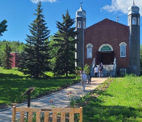 Masjid Al Rashid di Kota Edmonton, Kanada (Foto: Istimewa)