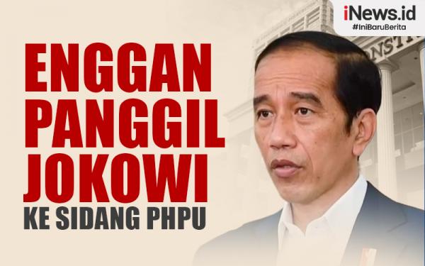 Infografis Hakim MK Enggan Panggil Jokowi Ke Sidang PHPU