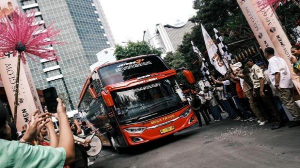 Menparekraf Sandiaga Uno dan MS Glow Lepas Peserta Mudik Bareng 2024: Selamat Berkumpul dengan Keluarga