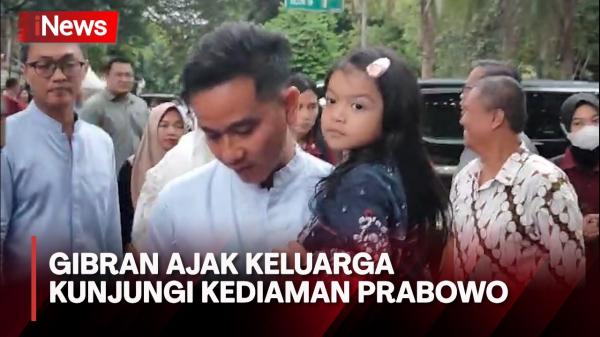 Hari Pertama Lebaran, Gibran Ajak Keluarga Kunjungi Kediaman Prabowo