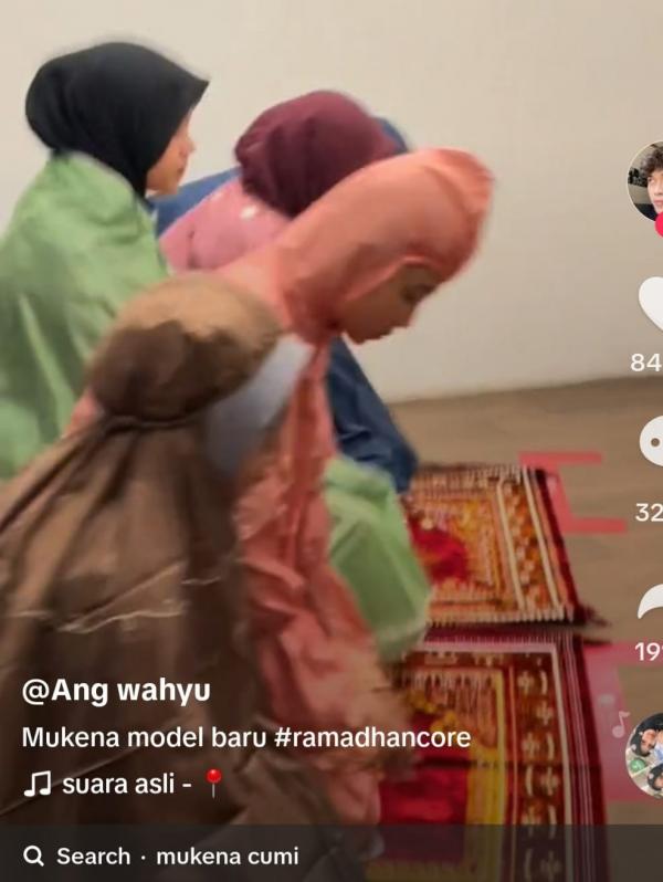 WhatsApp Image 2024 04 11 At 10 09 05 AM Momen lucu dan unik di Lebaran hari pertama. (foto: TikTok)