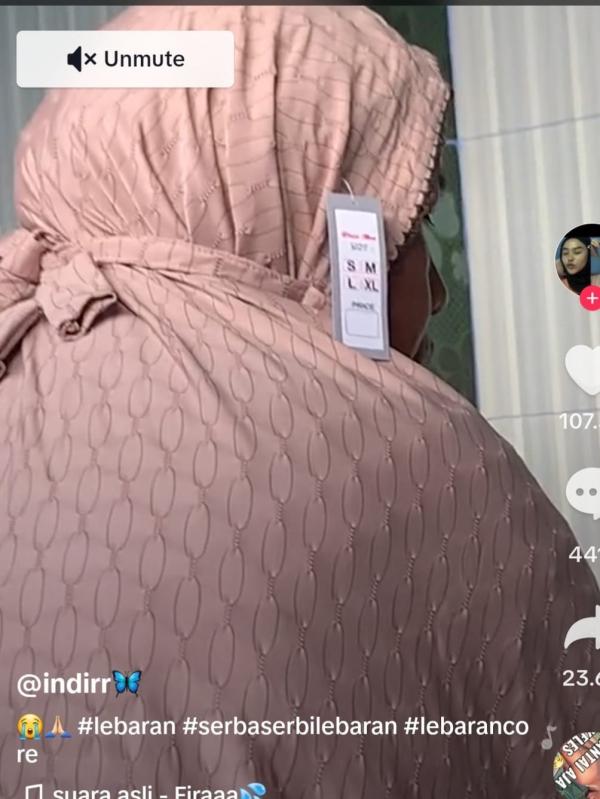 WhatsApp Image 2024 04 11 At 10 09 06 AM Momen lucu dan unik di Lebaran hari pertama. (foto: TikTok)