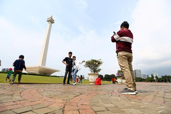 2.217 Wisatawan Lokal dan Mancanegara Kunjungi Monas di Libur Panjang Idul Adha