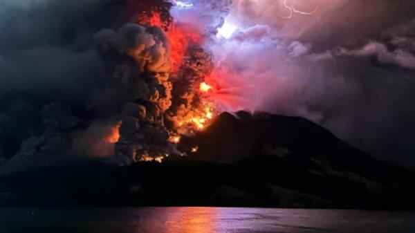 Erupsi Gunung Ruang, Ini Catatan Sejarah Letusan Gunung Api di Pulau Tagulandang