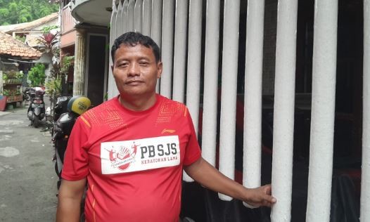 Ketua Klaster Keripik Tempe Joko Asori