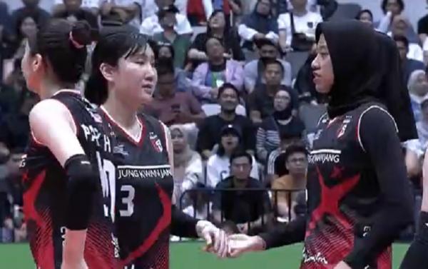 Seru! Megawati Hangestri Main di 2 Tim, Red Sparks Kalahkan Indonesia All Star