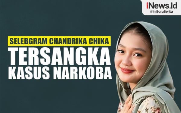 Infografis Selebgram Chandrika Chika Tersangka Kasus Narkoba