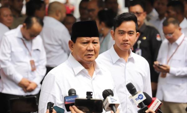 Prabowo Terima Kasih ke Jokowi: atas Pemikirannya Pemilu Tertib dan Aman