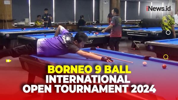 Empat Negara di Asia Tenggara, Meriahkan Borneo 9 Ball International Open Tournament<