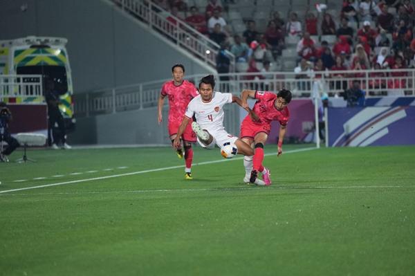 Timnas Indonesia Vs Korsel 6  Presiden Jokowi mengucapkan selamat kepada Timnas Indonesia yang berhasil lolos ke semifinal Piala Asia U-23 usai mengalahkan Korea Selatan. (Foto: BPMI Setpres via Antara)