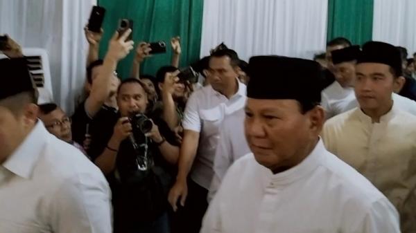 Prabowo Hadiri Acara Halalbihalal PBNU