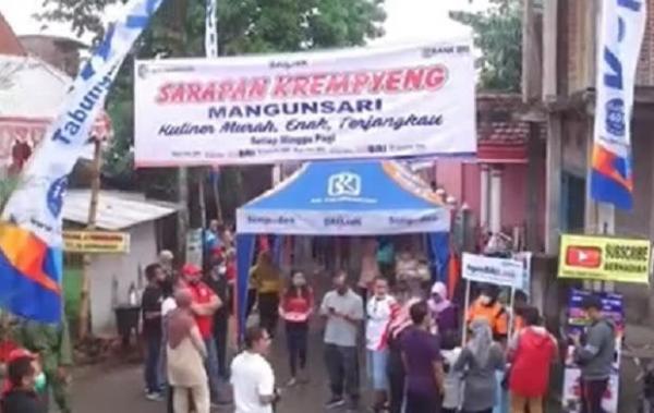 Program Sarapan Krempyeng di Desa Mangunsari, Tulungagung bangkitkan ekonomi warga. (Foto: MPI)